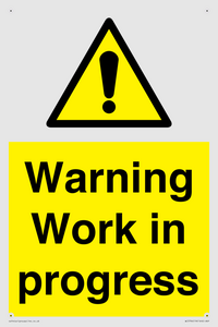 Warning Work in progress